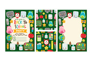Cute Kawaii Back to School Bundle, an Education Illustration by C Design Studio (Thumbnail 5 of 19)
