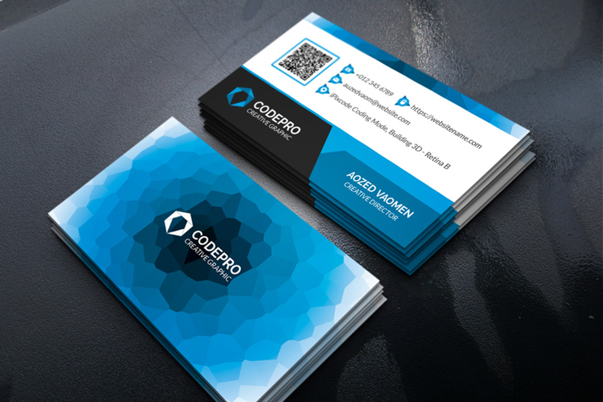 Creative Business Card, a Business Card Template by xnorpix (Photo 3 of 3)