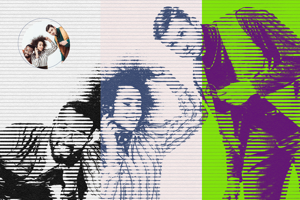 SALE - Halftone Photoshop Action, an Action Add-On by DuoFankaar (Photo 6 of 10)