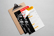 Personal Trainer Resume Template, a Resume Template by MotoCMS (Thumbnail 2 of 3)