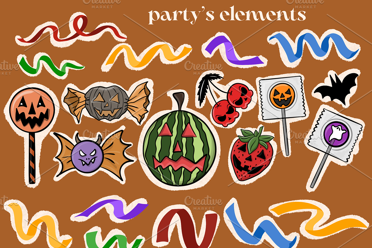 Summerween party, a Seasonal Illustration by Allie_art (Photo 3 of 9)
