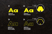 Servo - Bold Sans Serif, a Sans Serif Font by takoliko (Thumbnail 5 of 11)