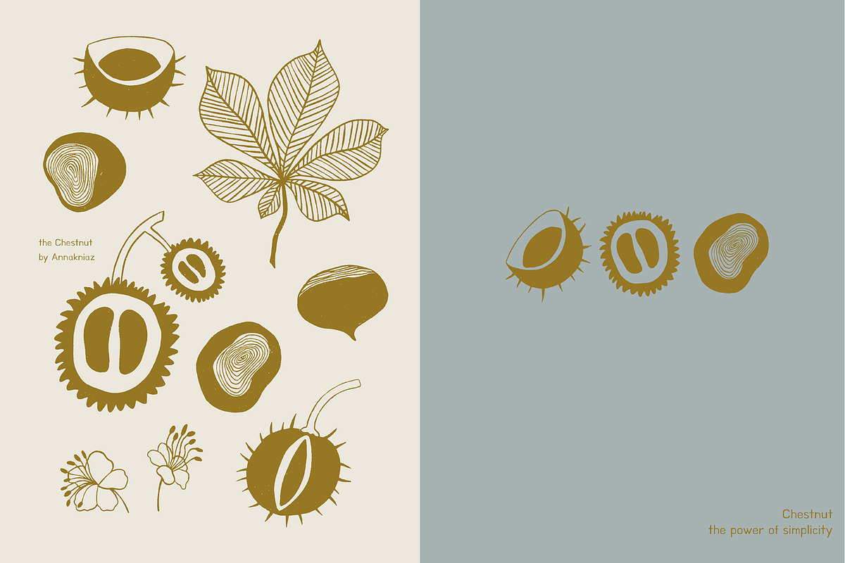 It's Autumn - fruits and foliage, a Seasonal Illustration by Annakniaz (Photo 9 of 15)