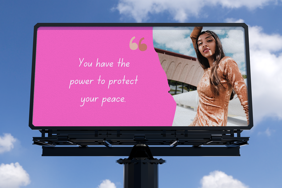 Outdoor Billboard Mockup Template, an Advertising Mockup by PaperMoon (Photo 3 of 4)