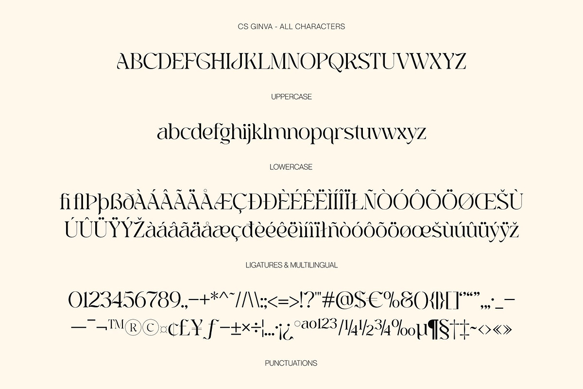 CS Ginva – Stylish Serif Font, a Serif Font by Craft Supply Co. (Photo 8 of 8)