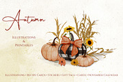 Autumn Illustrations & Printables, a Decorative Illustration by Maggie Stilwell Design (Thumbnail 1 of 16)