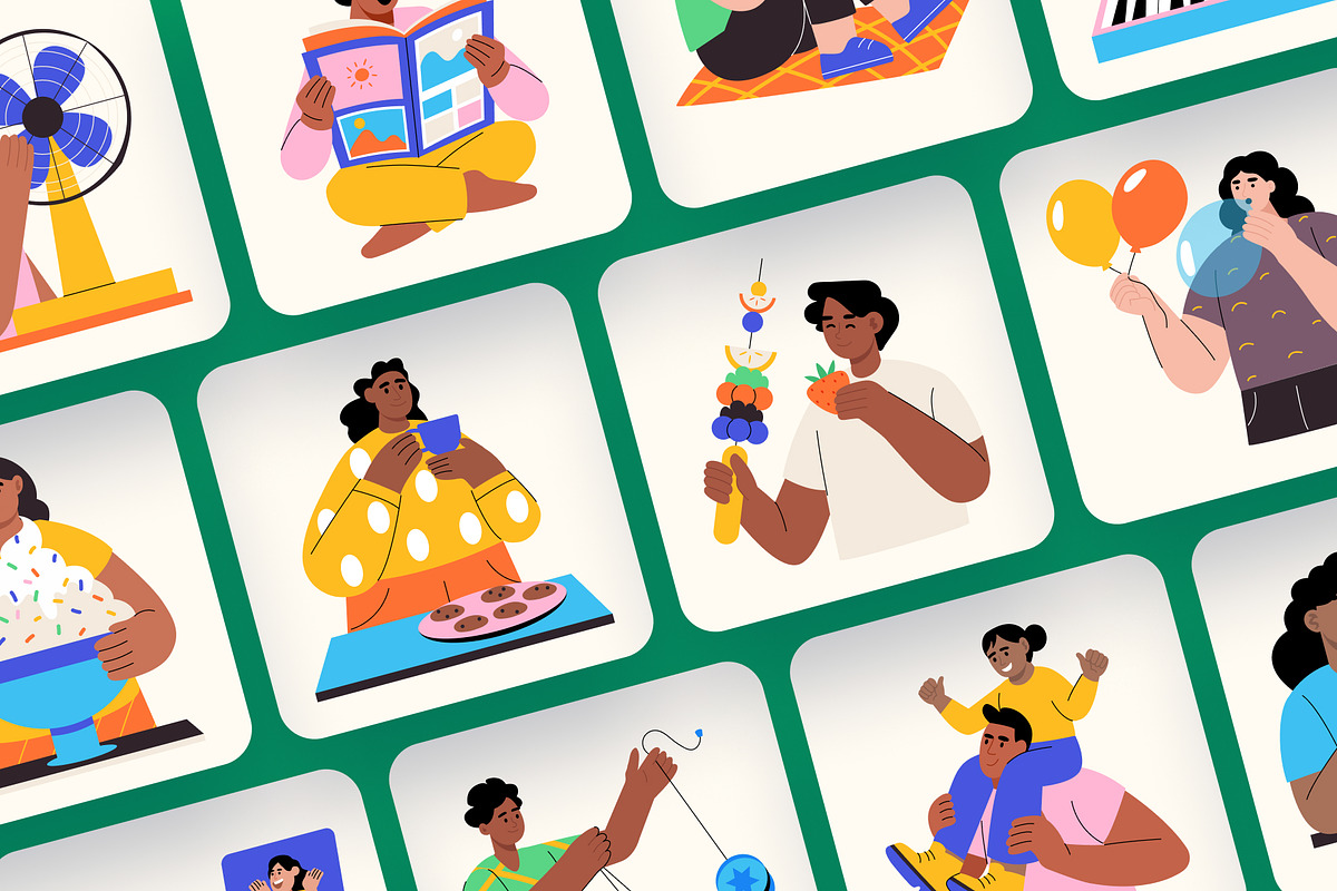 Leisure Illustration Art Set, a Sport Illustration by Creative Stall (Photo 5 of 9)