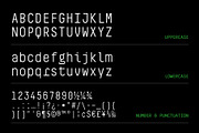 Mono Blaze, a Sans Serif Font by graphicook (Thumbnail 3 of 10)