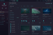 ORION – Sci-Fi Dashboard, an UI Kit Template by laaqiq (Thumbnail 9 of 18)