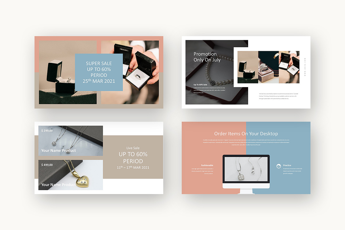 Orju : Jewelry Brand Google Slides, a Presentation Template by Punkl Camp (Photo 7 of 16)