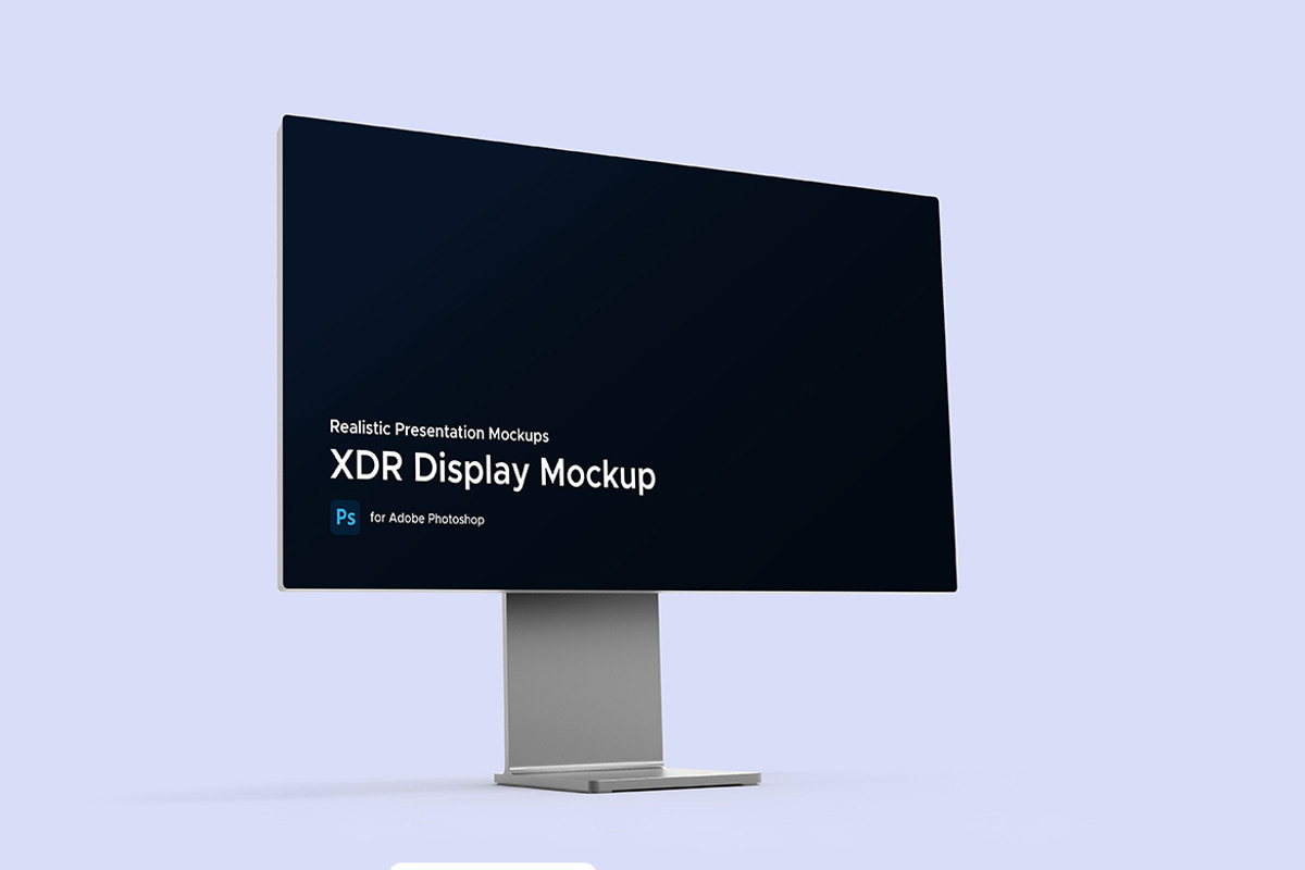 XDR Display Mockup, a Product Mockup by KL-Webmedia (Photo 2 of 5)