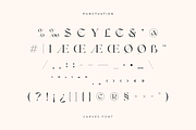 CARVES - Modern Display Font, a Sans Serif Font by Sensatype (Thumbnail 18 of 20)