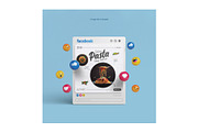 Editable Pasta Flyer Design, a Flyer Template by YUDesignStore (Thumbnail 6 of 6)