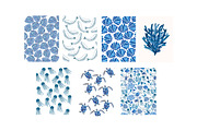Mar Collection, a Pattern Graphic by ElicoelhoDesign Shop (Thumbnail 8 of 9)