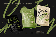 Kamaline Handbrush - Brush Script, a Script Font by Afkari Studio (Thumbnail 4 of 10)