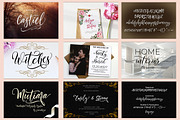 Wedding Collection Font Bundles, a Script Font by yanindesign (Thumbnail 2 of 10)
