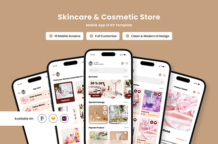 Belvia - Cosmetic Design Template