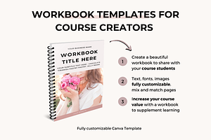 EBook Workbook Template Canva