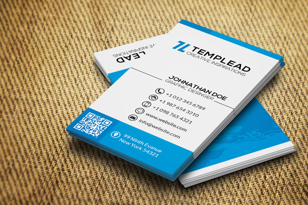 Corporate Business Card CM065, a Business Card Template by annozio (Photo 2 of 4)