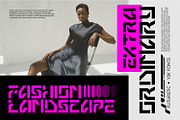 Warzone Bold Y2k Font, a Sans Serif Font by WhymoreArt (Thumbnail 6 of 12)