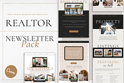 Real Estate Canva Newsletter, an Email Template by Marigold Studios (Thumbnail 1 of 10)