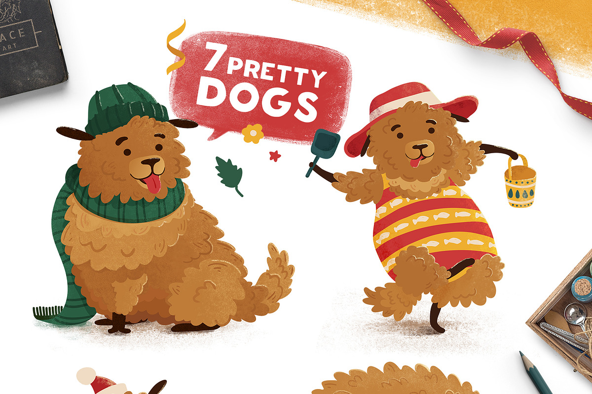 Good Dog Illustration & Design, an Animal Illustration by Uniyok (Photo 3 of 14)