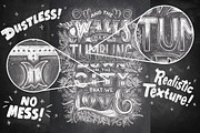 Realistic Photoshop Chalk Brushes!, a Brush Add-On by studio.pancz (Thumbnail 4 of 6)