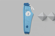 Kids Jogger Pants Mockups, a Bottom Mockup by megostudi0 (Thumbnail 3 of 7)