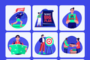 Young Leaders Dream Illustration Set, a Technology Illustration by Brickclay (Thumbnail 9 of 10)