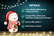 Christmas Card Templates Canva Set, a Card Template by Ellis Art (Thumbnail 4 of 5)