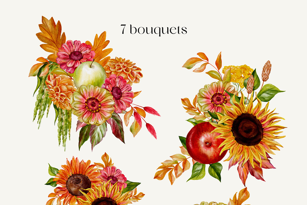 Harvest Festival Autumn Watercolor, a Seasonal Illustration by Catch the Dream Art (Photo 7 of 12)