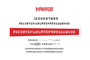 Hakaze Font