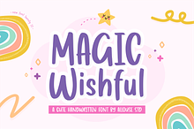 Magic Wishful A Cute Handwritten