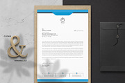 Clean Letterhead Word, a Stationery Template by ResumeDevisers (Thumbnail 4 of 8)