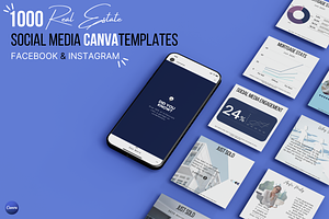 1000 Realtor Social Media Template