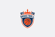 Basketball Logo Template, a Branding & Logo Template by shazi (Thumbnail 1 of 2)