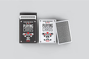Playing Cards Mock-Up, an Advertising Mockup by Se٧enStudio (Thumbnail 4 of 8)