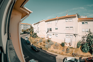 Fisheye View of Housing Estate, an Architecture Photo by SkyNext