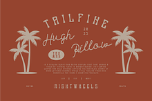 TAILFINE - Retro Duo Font