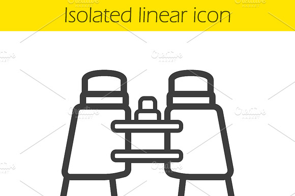 Binoculars Icon. Vector