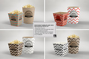 Popcorn Containers Packaging Mockup, a Packaging Mockup by INCDesign (Thumbnail 2 of 6)
