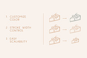 Food Logo Kit, a Branding & Logo Template by iStar Design (Thumbnail 21 of 23)