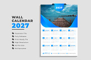 Wall Calendar 2027, a Stationery Template by pixelcreatx (Thumbnail 2 of 5)