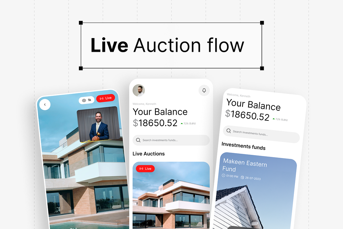 Investnest Property Investment uikit, an UI Kit Template by Fluttertop (Photo 5 of 6)