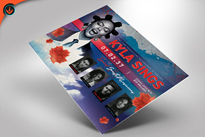 Gospel Concert Flyer Template, a Flyer Template by SeraphimChris