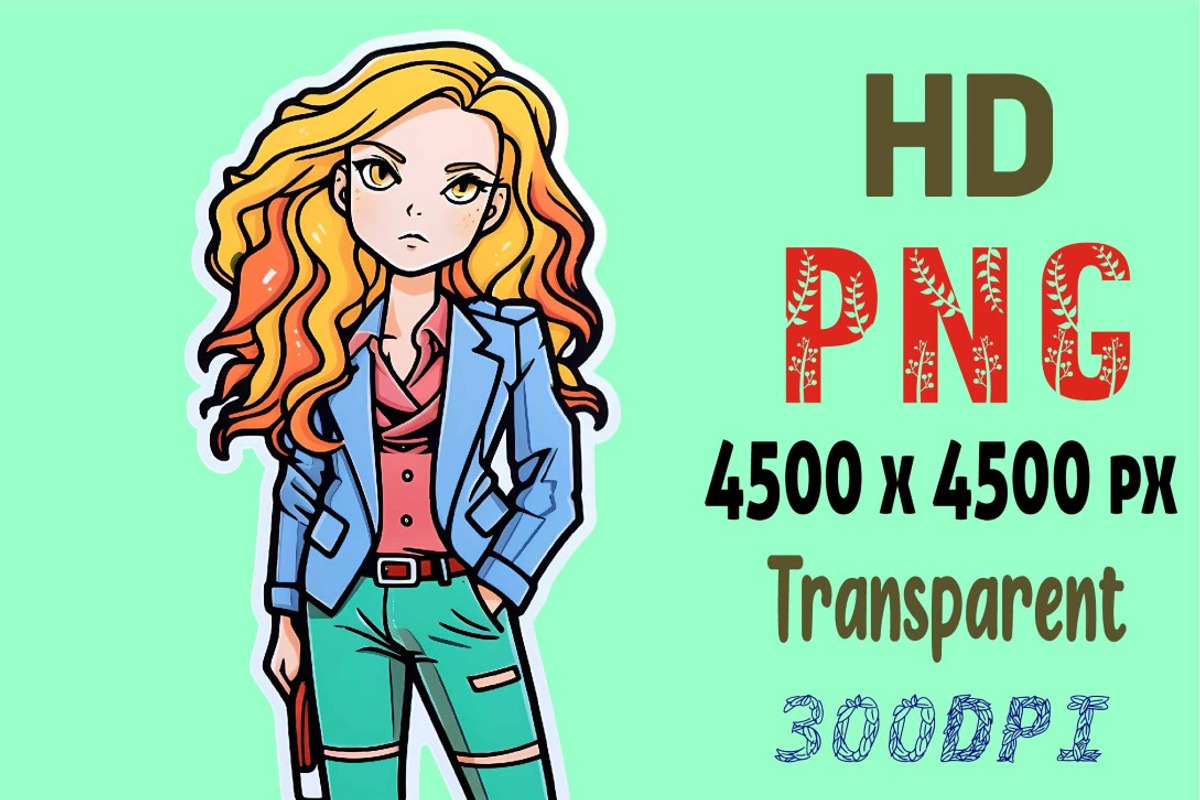 Girl Boss Clipart, Lady Boss sticker, an Object Illustration by ARTify Illustrations (Photo 2 of 5)