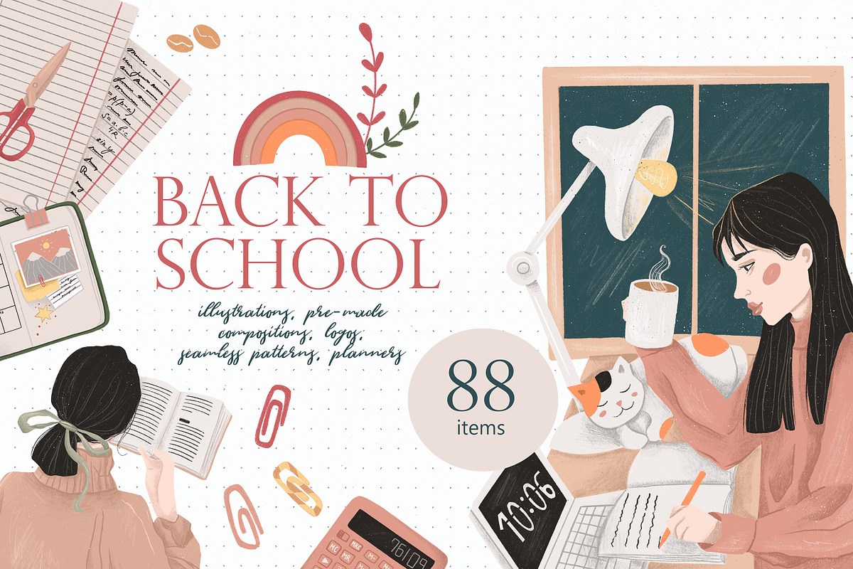 Back To School, an Education Illustration by Scarlet Heath Art (Photo 1 of 17)