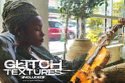 Dust & Grunge + Glitch textures, a Texture Graphic by Visual Fear (Thumbnail 4 of 12)