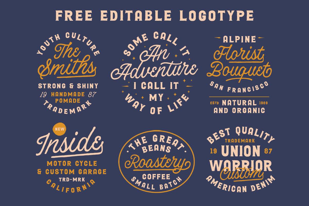 Broadley - Vintage Font Duo, a Font by Letterhend Studio (Photo 5 of 9)