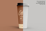 Coffee Cup Mockup - 8 views, a Cups & Container Mockup by Illusiongraphic (Thumbnail 10 of 18)